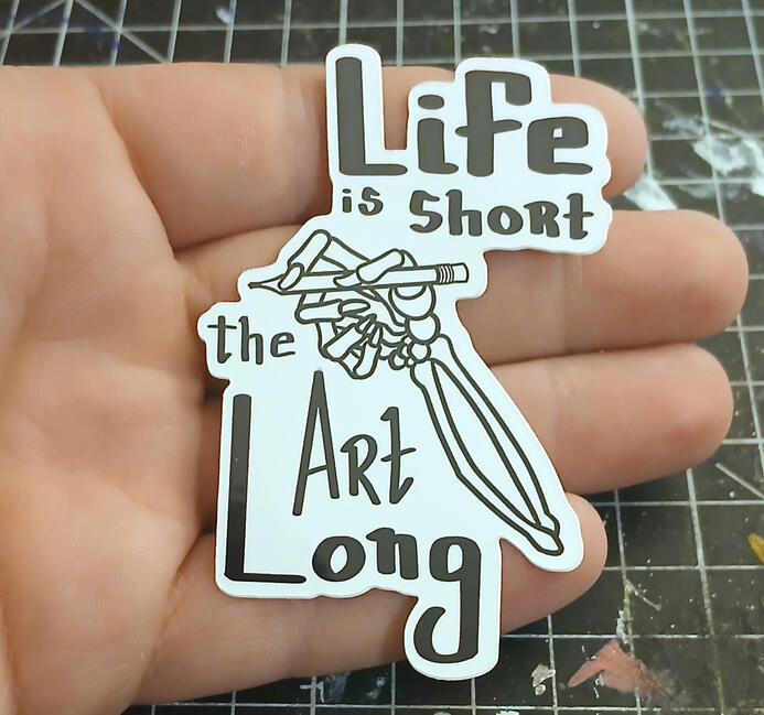 Life is short, the art long